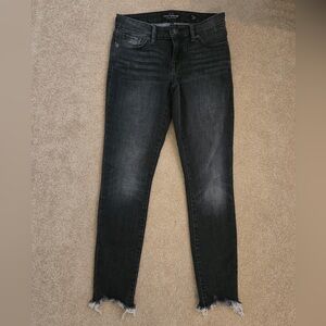 Lucky Brand Dark Gray Skinny Jeans